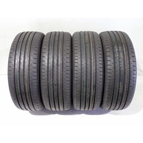 DUNLOP（ダンロップ） 【中古】225/55R19 サマータイヤ 4本セット SP
