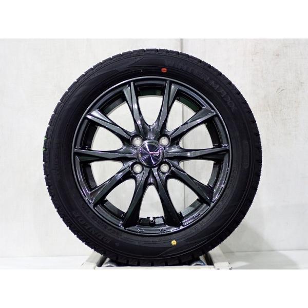 DUNLOP（ダンロップ） 165/60R15 スタッドレスタイヤ アルミホイール 4