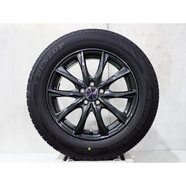 DUNLOP（ダンロップ） 195/65R16 スタッドレスタイヤ アルミホイール 4