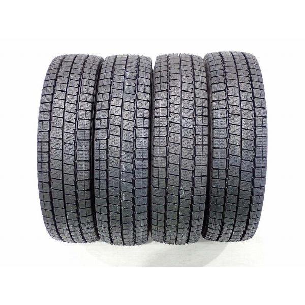 165/80R13 90/88N LT スタッドレスタイヤ 4本セット ダンロップ ウインターマックスLV01 ( 13インチ アウトレット 未使用 )