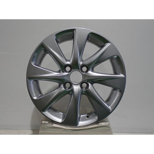 【中古】1560+45-4H100 アルミホイール 4本セット トヨタ 10系 アクア ( 15インチ 純正 新車外し )