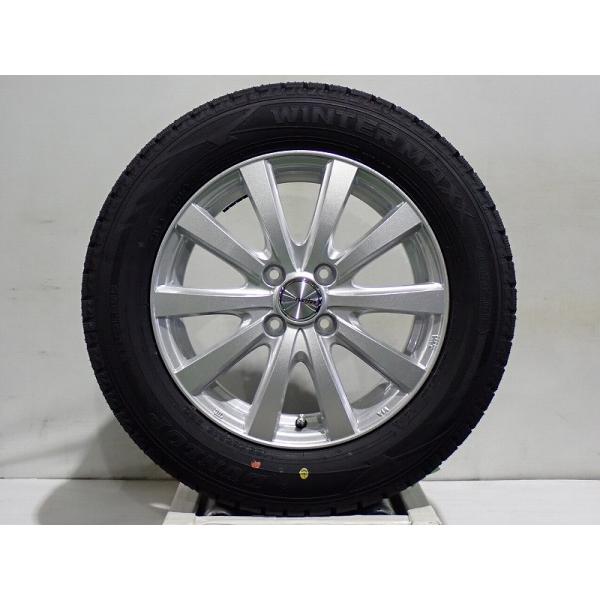 DUNLOP WM01 155/65R15 スタッドレス アルミ4本 DUNLOP（ダンロップ） 185/65R15 スタッドレスタイヤ アルミホイール 4