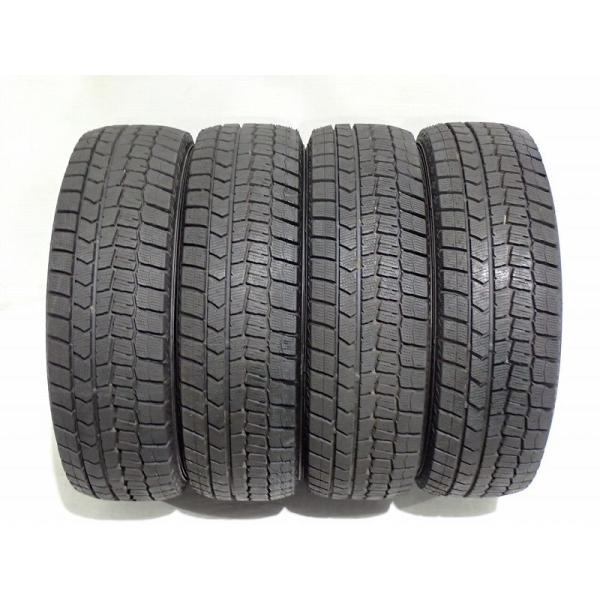 【中古】185/65R15 スタッドレスタイヤ 4本セット ダンロップ ウインターマックスWM02 ( 15インチ 185/65-15 )