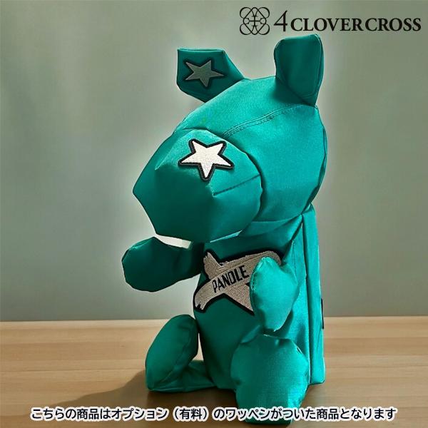 4クローバークロス パンドル ヘッドカバー【 Emerald green pandle 