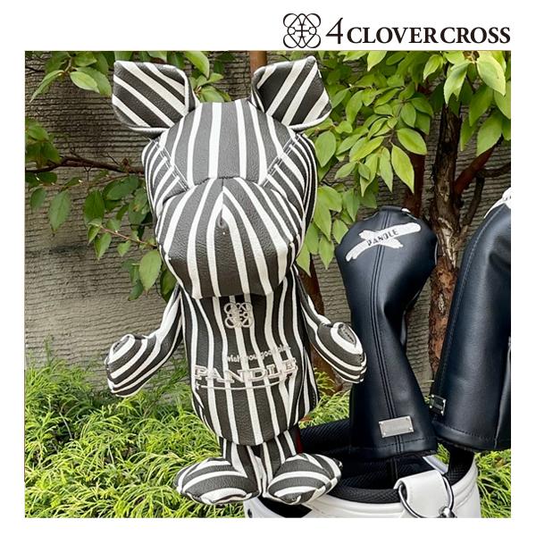 4クローバークロス パンドル ヘッドカバー【 ゼブラ made by S.D 