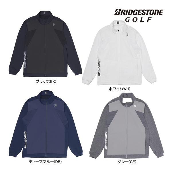 ブリヂストン ゴルフ 26年秋冬ウエア 新作 メンズ 長袖前開きジャケット JGM03B ゴルフウェア BRIDGESTONE GOLF BS ストレッチ 軽量 動きやすい 長袖 ASR