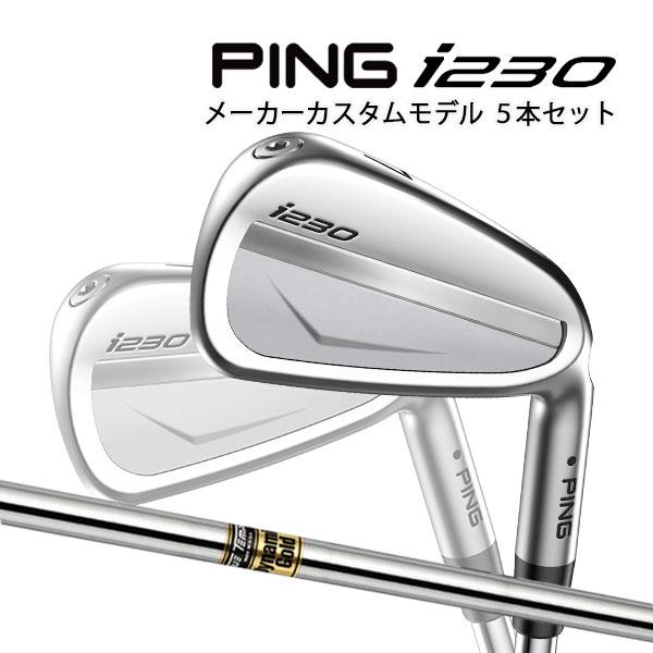 ○【特注】【23年モデル】ピン i230 アイアン5本セット(6I〜9I,PW 