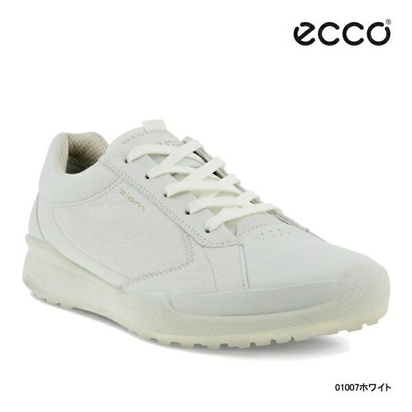 ECCO ゴルフシューズ ホワイト131654 ecco（エコー） ゴルフ 131654-01007 メンズ ゴルフシューズ
