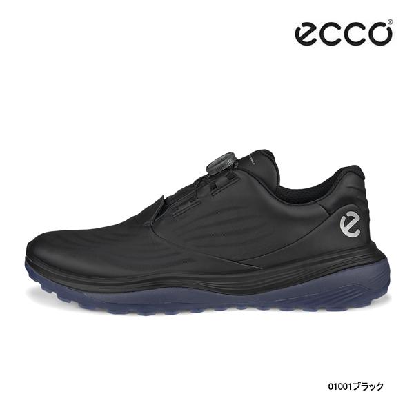 ecco エコー 132274 ゴルフシューズ エルティーワン ボア  ブラック系 EU/39 [240101426689] ゴルフウェア メンズ ストスト ecco（エコー） ゴルフ 132274-01001 メンズ ゴルフシューズ