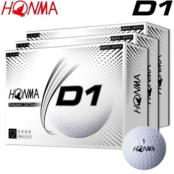 3ダース 36球 セット 年モデル 本間ゴルフ ホンマ D1ボール ホワイト ３ダースセット 3箱 12球 Honma Ball Hon D1 3wh Japan Net Golf ヤフー店 通販 Yahoo ショッピング