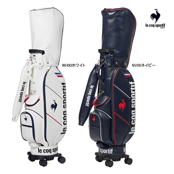 値下げしました le coq sportif  golfキャディバッグ　中古 le coq sportif golf 【オーソドックスタイプ/8.5型