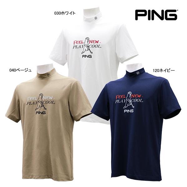 PING（ピン） 先行予約 ゴルフ 26年春夏ウエア 新作 メンズ 半袖シャツ