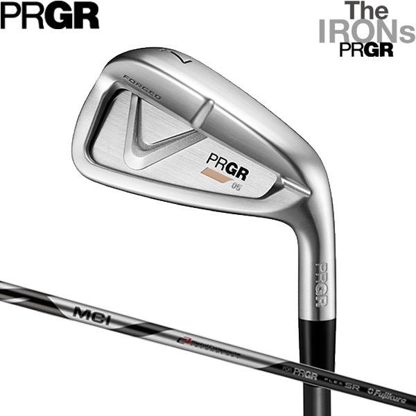 PRGR プロギア TUNE05 アイアン5本セット PRGR IRONs】05 アイアン〔#7-AW 5本セット〕〔2023年モデル〕