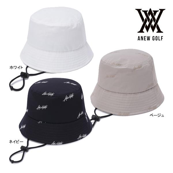 アニュー ゴルフ ハット AGEUUCP44 刺繍パターン ユニセックス ANEW
