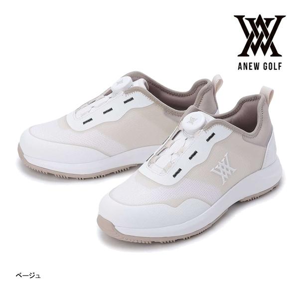 ◆新品◆ANEW GOLF レディースゴルフシューズ 楽天市場】アニュー ゴルフ レディース シューズ AGDUWSH05