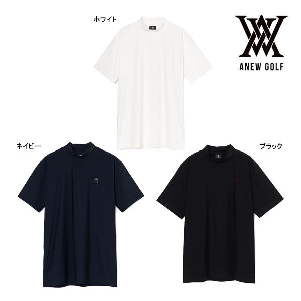 ANEW GOLF アニュー ゴルフ 半袖 ストレッチ ポロシャツ M カーキ