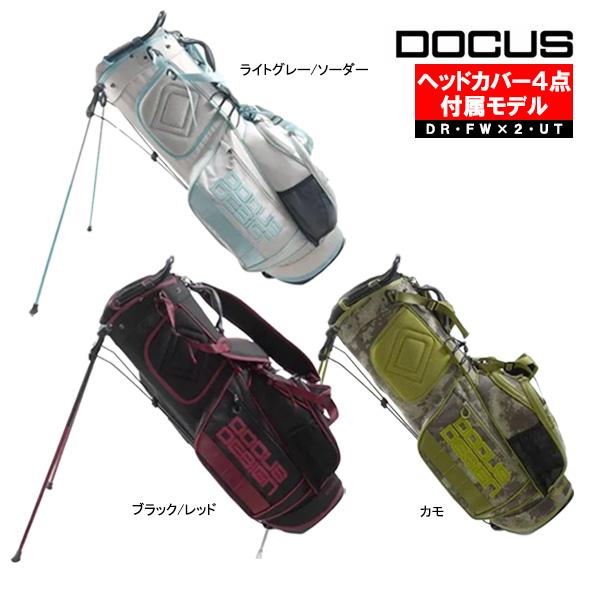 DOCUS DESIGN ドゥーカス　キャディバッグ　ヘッドカバーセット ドゥーカス ゴルフ スタンドバッグ C6Y STAND DCC767S ヘッドカバー