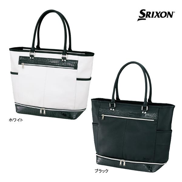 Srixon GGB-S151 ゴルフバッグ トートバッグ ブラック SRIXON スリクソン ゴルフ トートバッグ 2段式 GGB-S151 GOLF DUNLOP