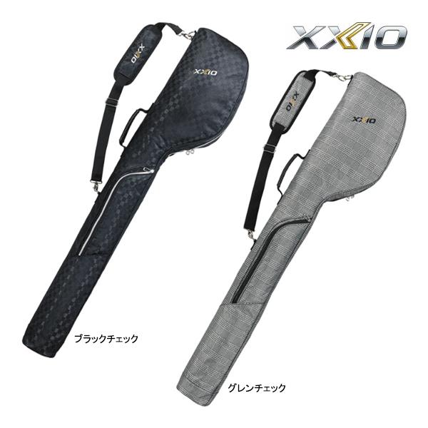 ゼクシオ ゴルフ 新作 クラブケース GGB-X164C XXIO DUNLOP GOLF CLUB CASE 47インチ対応 クラブ 収納 保護 ブラック グレー チェック ダンロップ 26ET