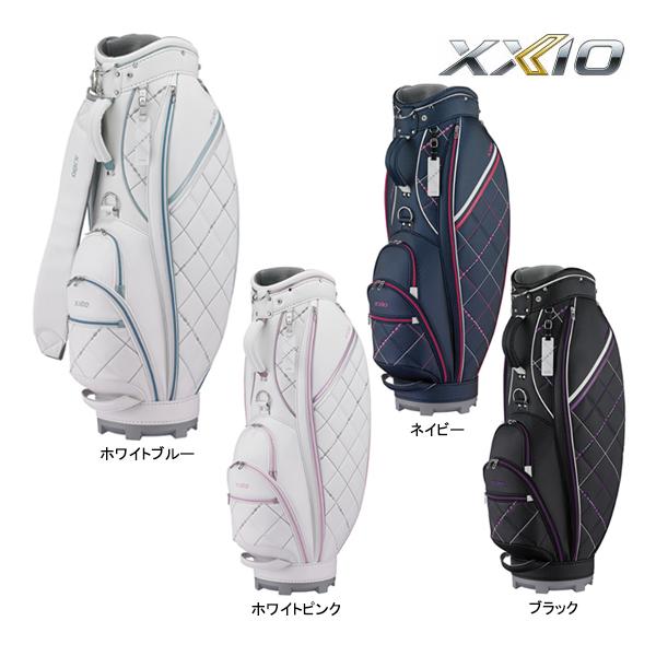 XXIO GGC-X165W キャディバッグ ホワイト/ブルー XXIO ゼクシオ ゴルフ 新作 キャディバッグ GGC-X165W DUNLOP GOLF