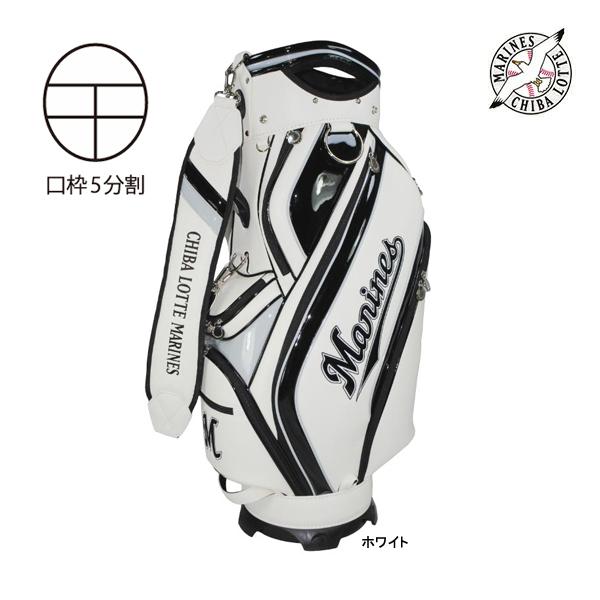 レザックス ゴルフ 千葉ロッテマリーンズ 9.5型 キャディバッグ LMCB