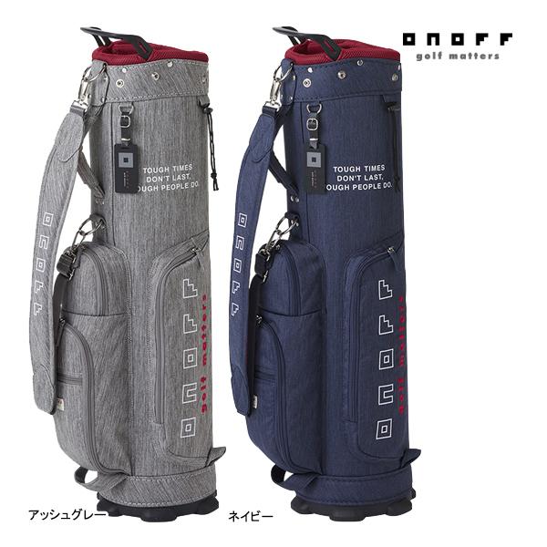 ONOFF オノフ ゴルフ キャディバッグ OB1225 Caddie Bag CB 軽量 杢調 