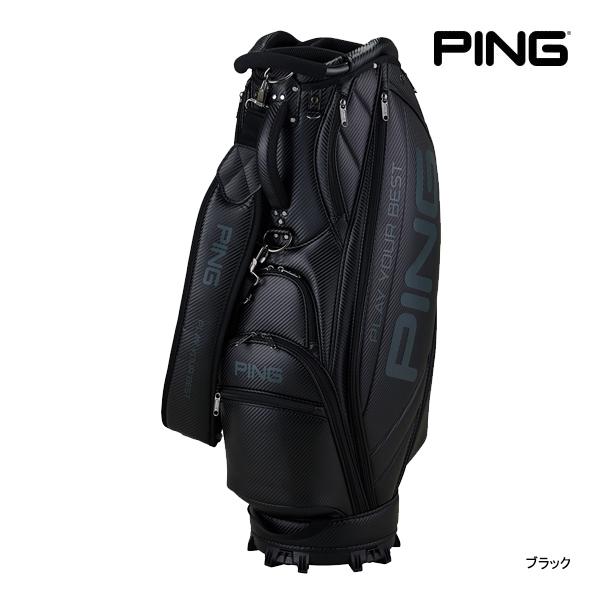 PING キャディバッグ ブラック PING（ピン） ゴルフ キャディバッグ CB-U2502 ソフト PU カート CB