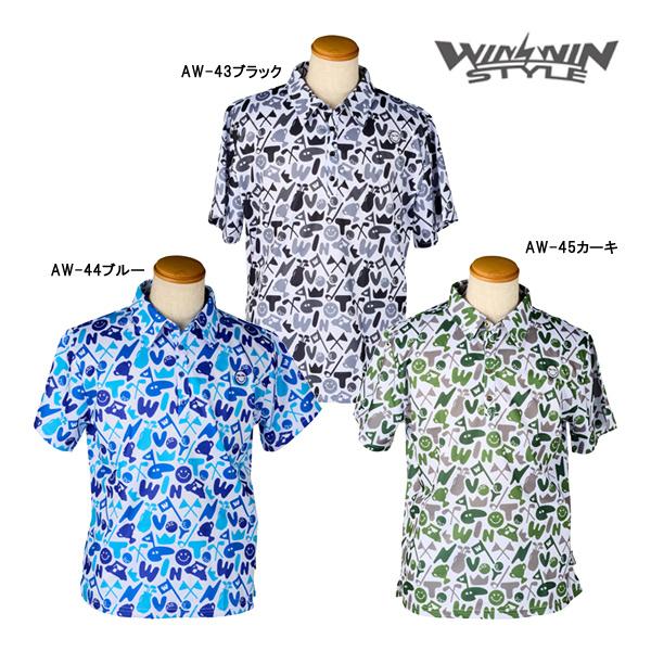 WINWIN STYLE 【24年モデル】ウィンウィン スタイル メンズ 半袖シャツ