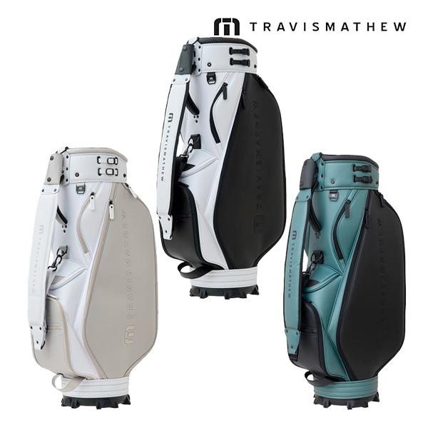 トラヴィスマシュー ゴルフ カート キャディバッグ 7AN901 26年モデル 新作 TRAVISMATHEW GOLF RTM CART BAG CB グリーン ブラック ベージュ