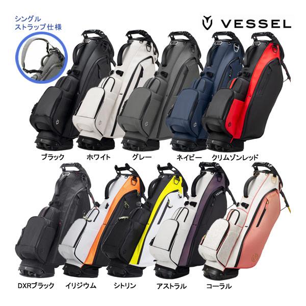 VESSEL ♪☆【24年SSモデル】ベゼル PLAYER 4.0 STAND キャディバッグ