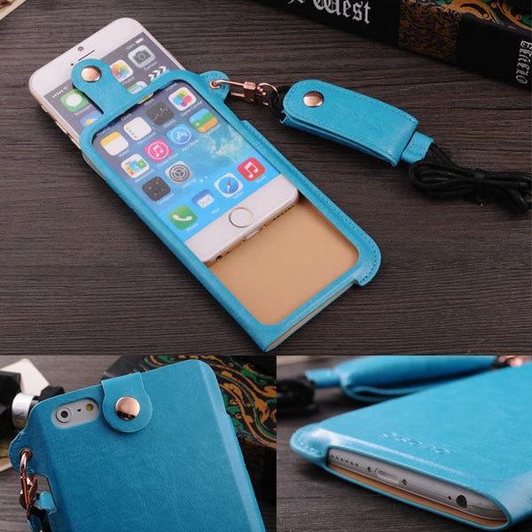 iPhone6/6s/6plus/6sPlus iPhone SE iPhone5/5S/5C用 PUレザーケース 