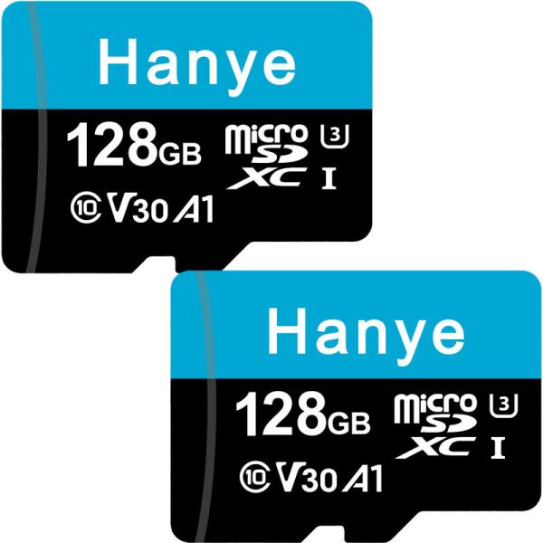 2個セットお買得 マイクロsdカード microSDXC 128GB Hanye R:100MB/s Class10 UHS-I U3 V30 4K  UltraHD A1対応(V)Nintendo Switch/DJI OSMO/GoPro動作確認済 :HY3310-01A1-2P:嘉年華 通販  
