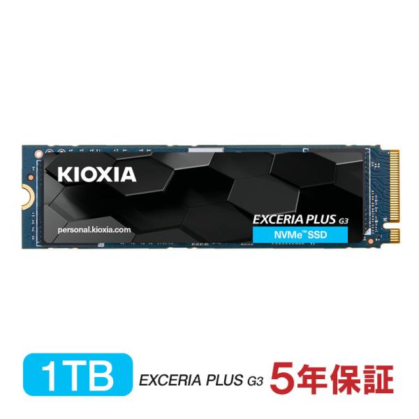KIOXIA KIOXIA EXCERIA PLUS G3 SSD 1TB 3D NAND PCIe Gen4x4 M.2 NVMe