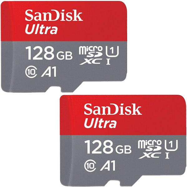 microSDXC 128GB SanDisk 【2個セットお買得】サンディスク Ultra 120MB s A1対応 CLASS10 UHS-1 U1  SDSQUA4-128G-GN6MN海外パッケージ Nintendo Switch対応 嘉年華 - 通販 - PayPayモール