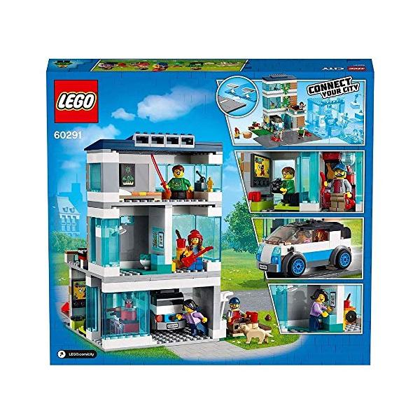 レゴ(LEGO) シティ モダンハウス ロードプレート付 60291 おもちゃ ブロック プレゼント 家 おうち 男の子 女の子 5歳以上