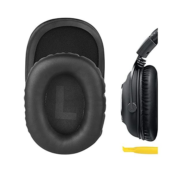 Geekria イヤーパッド互換性 パッド ロジクール Logitech GPro/GProX/ G433/ G233/ GProX2 ヘッドホ