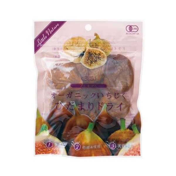 オーサワ オーガニックいちじく ひだまりドライ 120g x6個セット