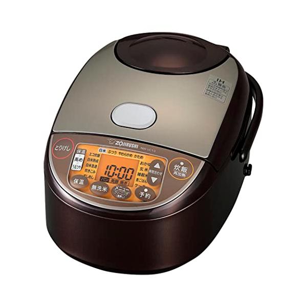 他サイト： 象印 IH炊飯ジャー (5.5合炊き) 極め炊き ブラウン NW-VC10-TAの商品画像