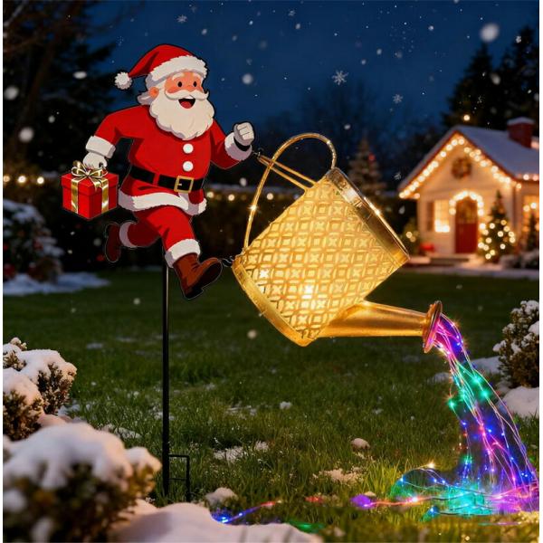 #ガーデンライト #屋外 ソーラー #クリスマス #飾り #クリスマス #ガーデンライト #かわいい #雑貨 #おしゃれ #庭の彫像装飾 #ソーラー Led サンタクロース #イルミネーション #芝生 #庭のオブジェ置物