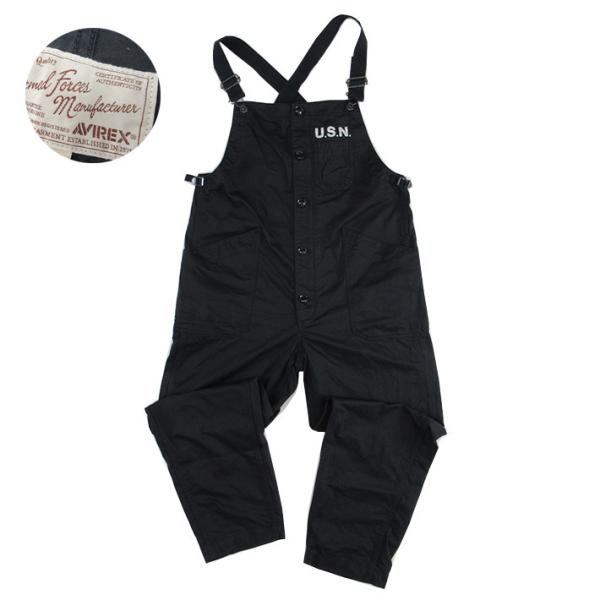 アビレックス　オーバーオール　2XL　ネイビー 6116121 AVIREX アヴィレックス N-1 オーバーオール 6116121