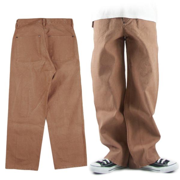FULLCOUNT（フルカウント） 柿渋染め ワークパンツ Persimmon Tannin