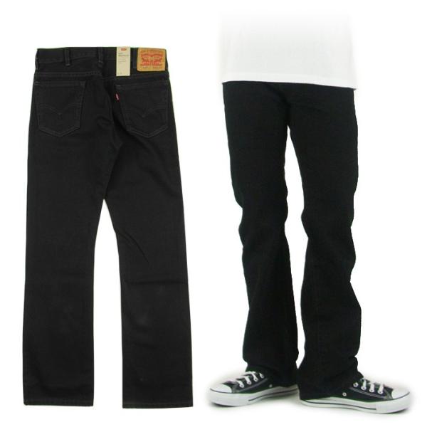 Levi's（リーバイス） 517 ブーツカット ブラック 00517-0260