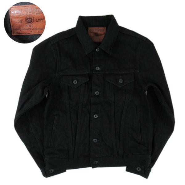 鬼デニム 3rd TYPE デニムジャケット 20oz シークレットブラックデニム