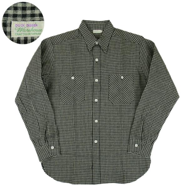 WAREHOUSE（ウエアハウス） 長袖 ワークシャツ Lot 3055 LONG SLEEVE