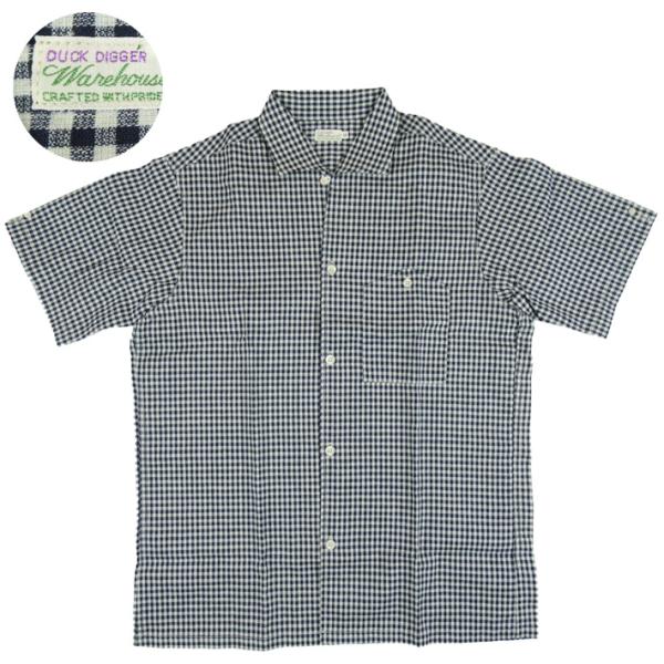 WAREHOUSE 3091 ギンガム小 新品 4601 JELADO にも WAREHOUSE ウエアハウス Lot 3091 S/S OPEN COLLAR SHIRTS