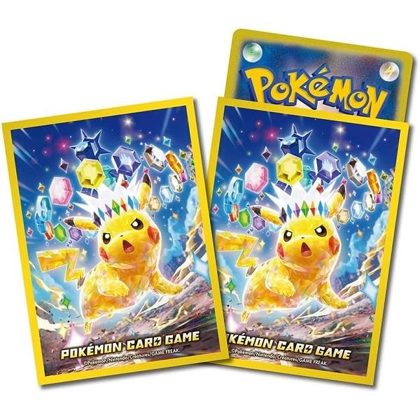 他サイト： 【新品】ポケモンカードゲーム デッキシールド プレミアム・グロス テラスタイプ：ステラ ピカチュウの商品画像