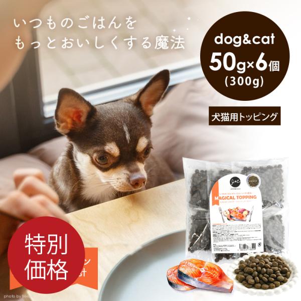 在庫限りで終売のため特別価格40%OFF（賞味期限は「　2026/5/22　」です）犬猫用栄養補完食（トッピング）