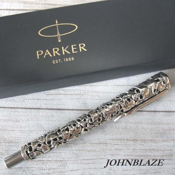 PARKER 【PARKER】シルバー925製 パーカーボールペン スカル PARKER 【PARKER】シルバー925製 パーカーボールペン スカル