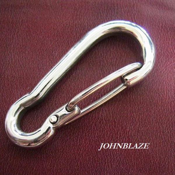 シルバー925 キーチェーン シルバー925製 カラビナ ロック