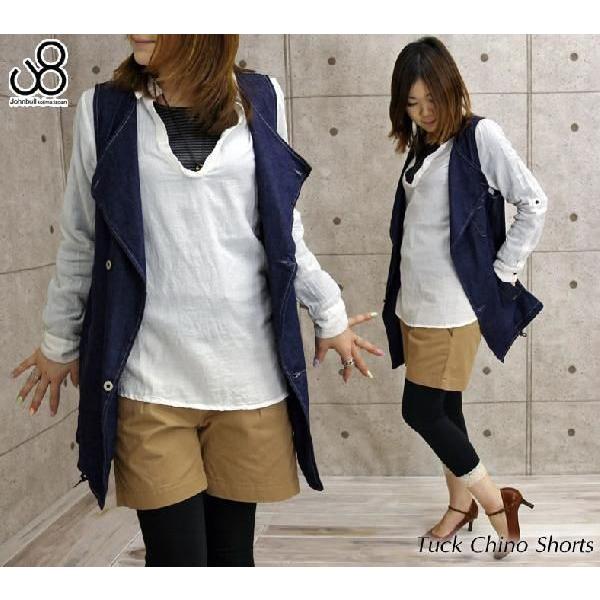 ショートパンツ レディース ジョンブル 贈呈 Johnbull チノクロス Ap077 ハーフパンツ チノパン おしゃれ